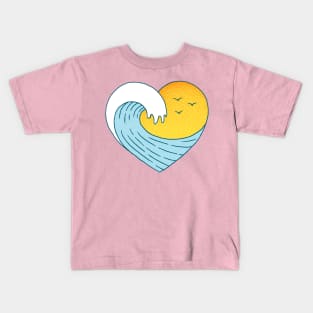 Heart Wave Kids T-Shirt